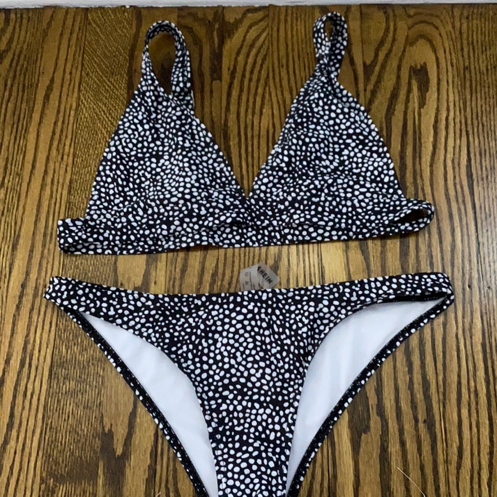 SHEIN Dalmatian bikini